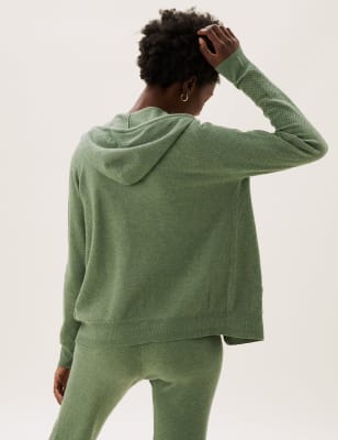 Soft Touch Textured Hoodie M S Collection M S