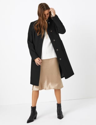 m&s wrap coat