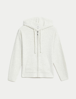 Soft Touch Zip Up Hoodie Image 2 of 6