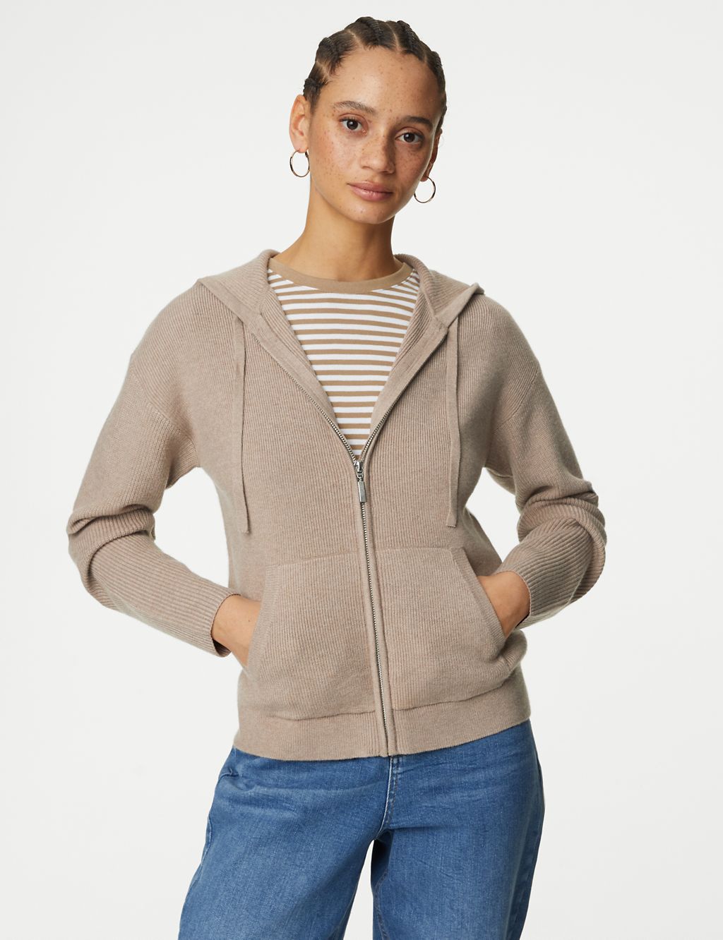 Soft Touch Zip Up Hoodie 3 of 6