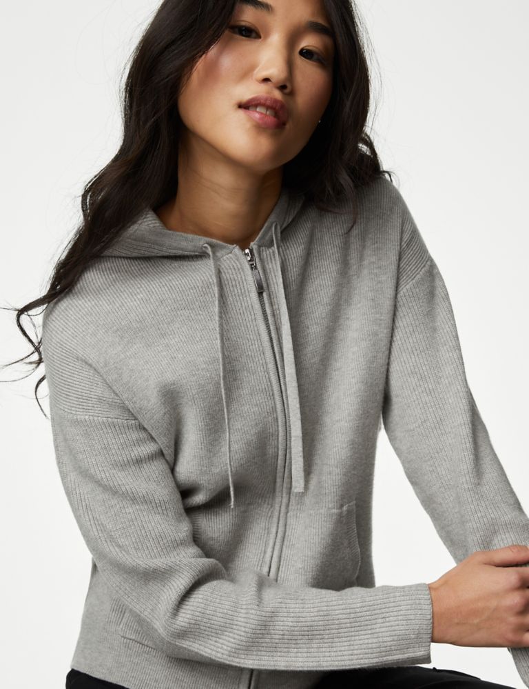 Soft Touch Zip Up Hoodie 4 of 6