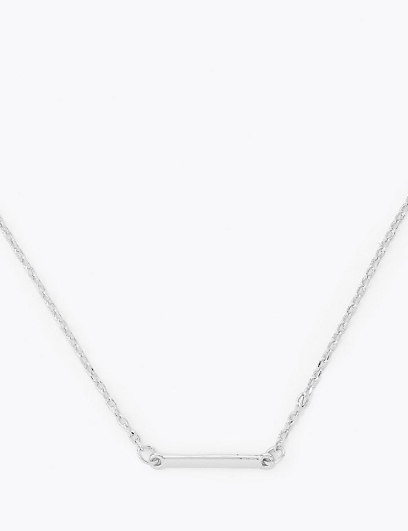 Solid Bar Necklace Image 1 of 2