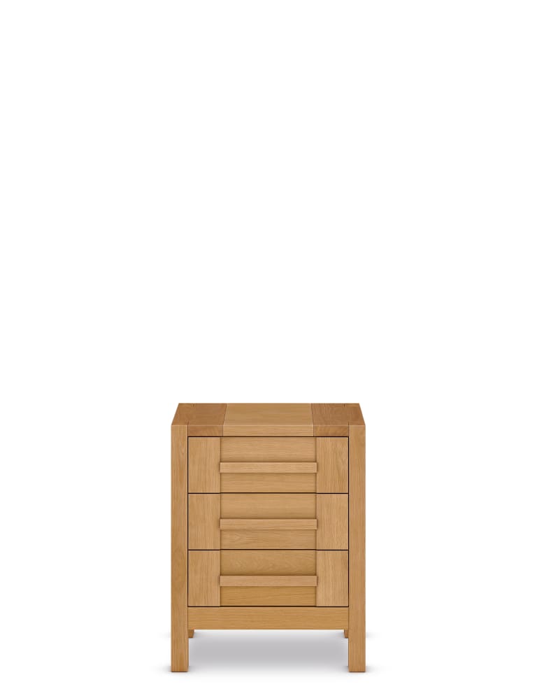 Sonoma 3 Drawer Bedside Table M S