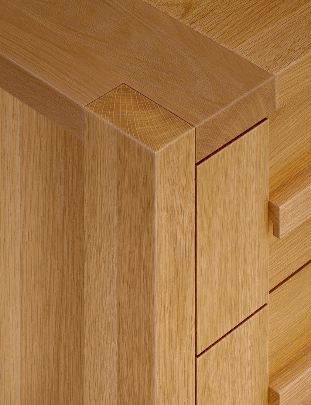 Sonoma™ 3 Drawer Bedside Table 4 of 10