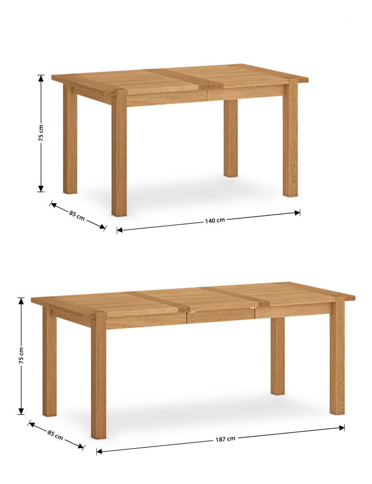 Sonoma™ 6-8 Seater Extending Dining Table 9 of 11