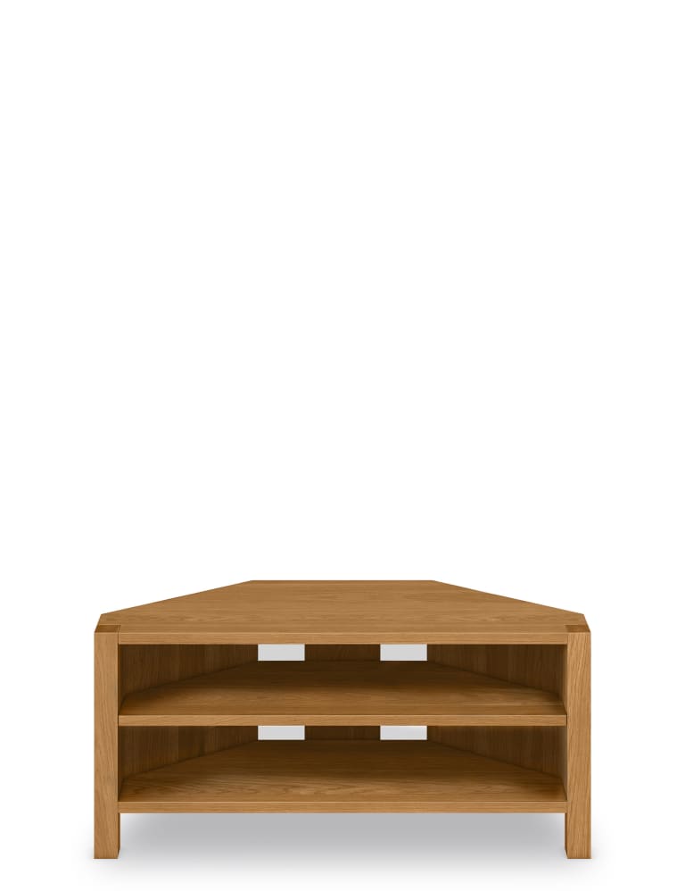 Sonoma oak online corner tv unit