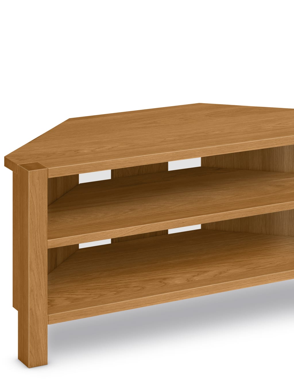 Sonoma oak online corner tv unit