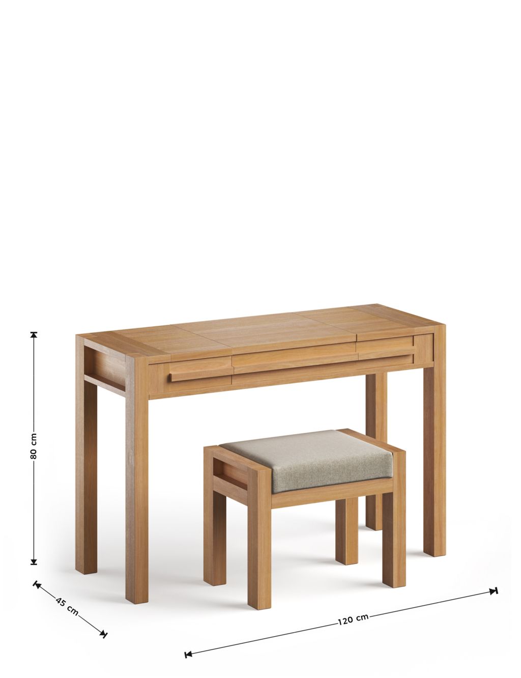 Sonoma™ Dressing Table & Stool 6 of 6