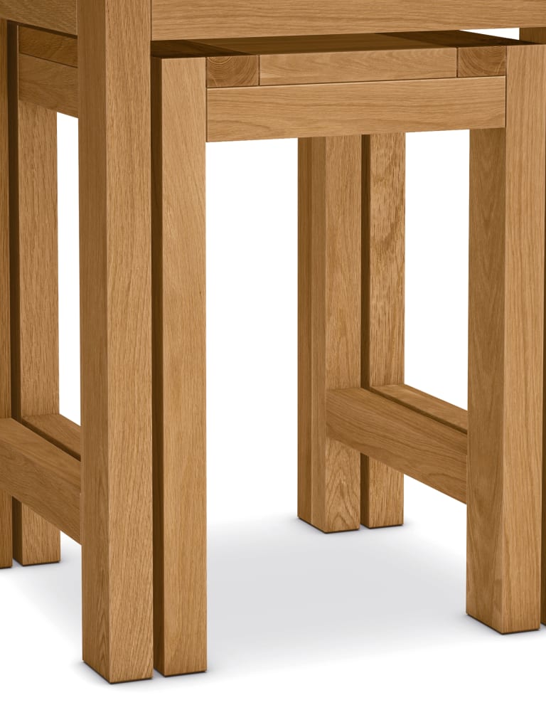 Sonoma oak hotsell nest of tables