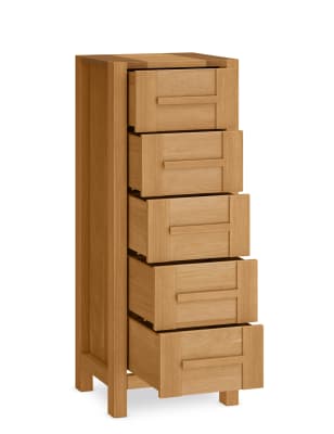 Tall skinny store drawer unit