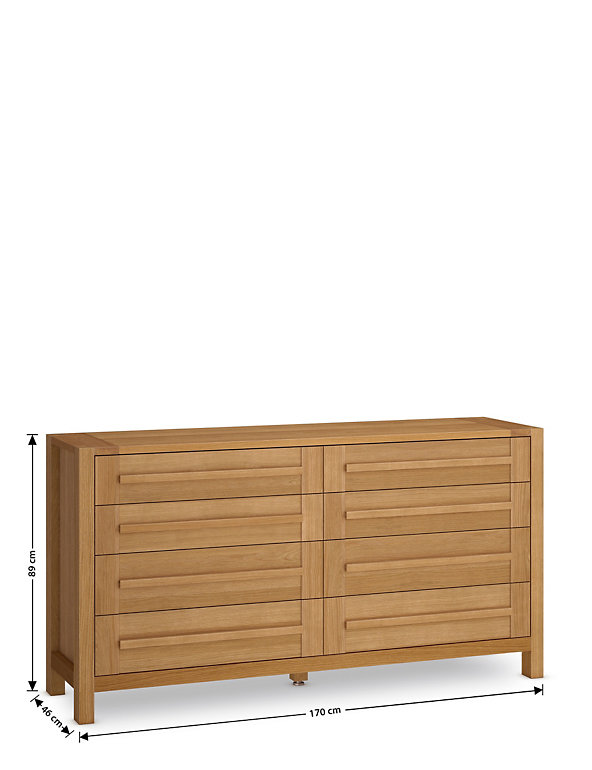 Sonoma Wide 8 Drawer Chest M S, Loft Collection Double 8 Drawer Dresser White