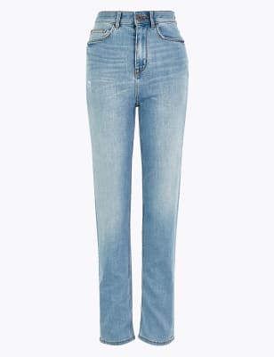 m&s straight jeans