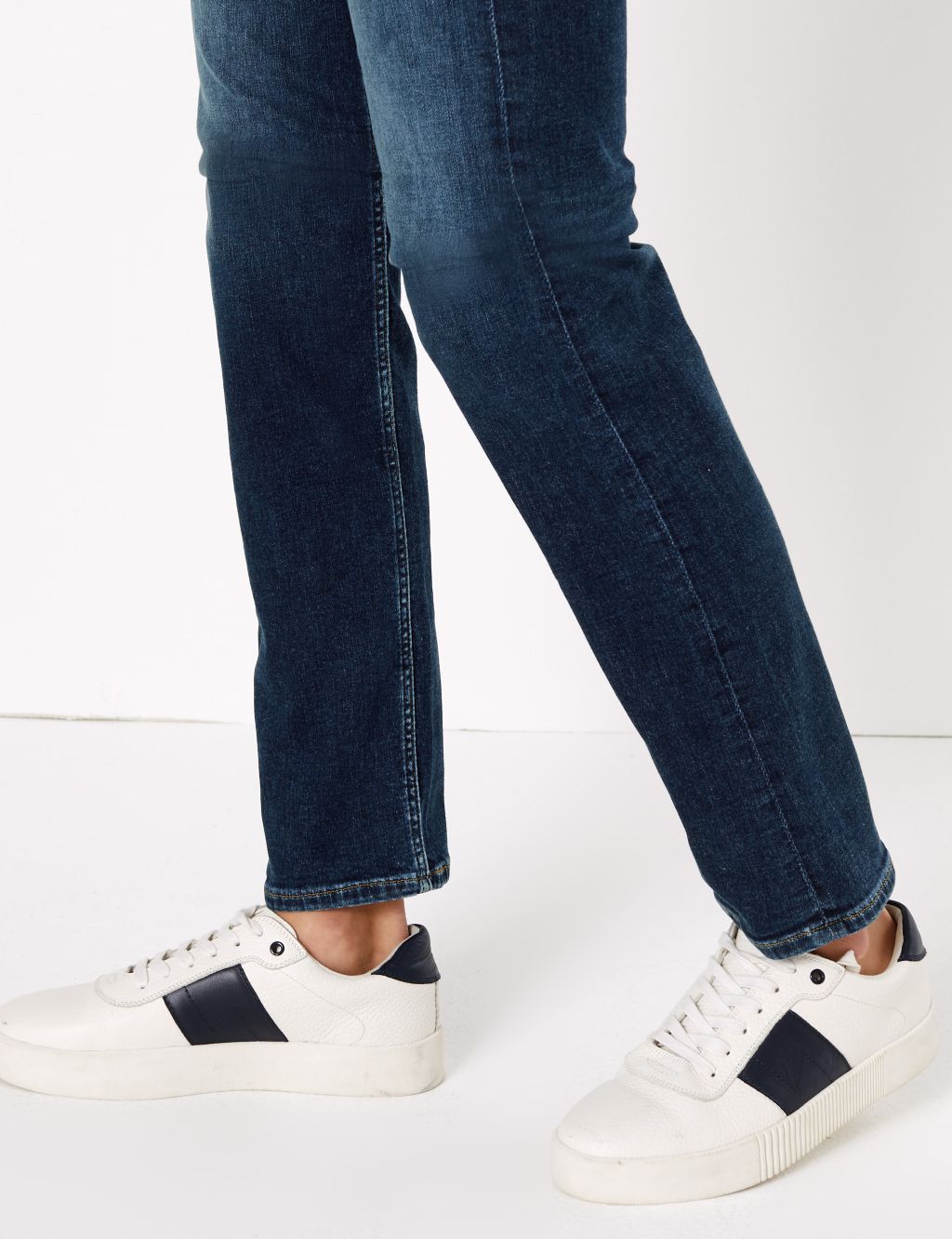 Sophia High Waisted Straight Leg Jeans | M&S Collection | M&S