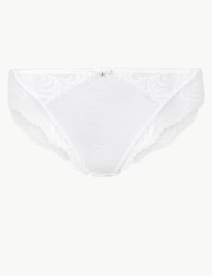 Intimates & Sleep Knickers M&S Sophia Lace Brazilian Knickers Size 16
