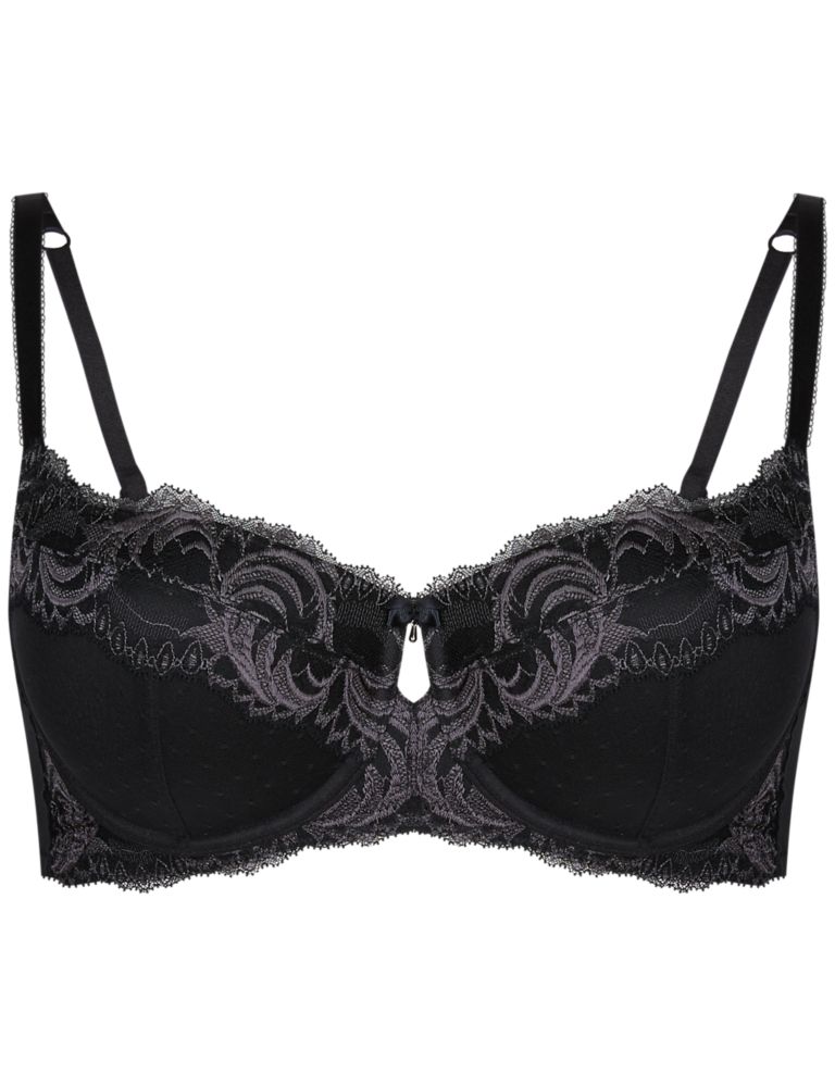 Sophia Lace Padded Balcony Bra A-E | M&S Collection | M&S
