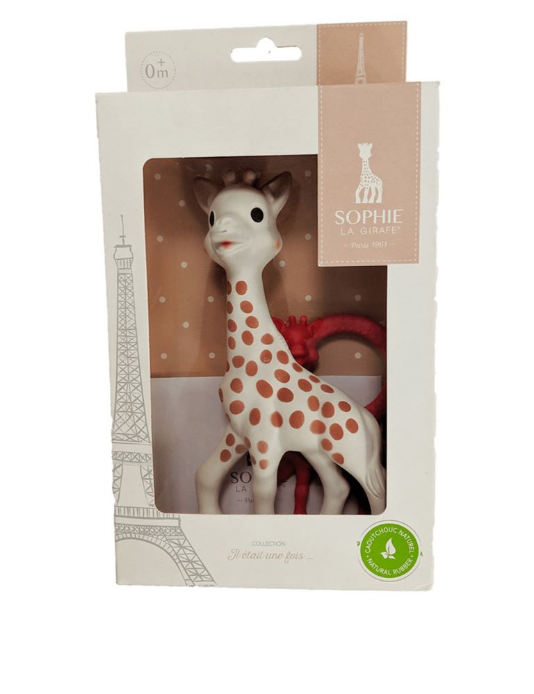 Sophie la Girafe Sophie Rubber Teether & Doudou Gift Set