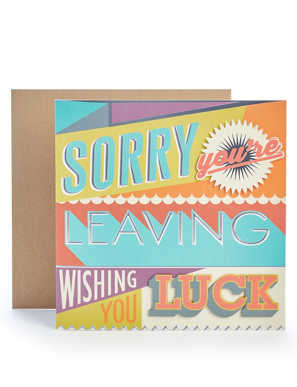 Sorry You're Leaving Card 3 of 3