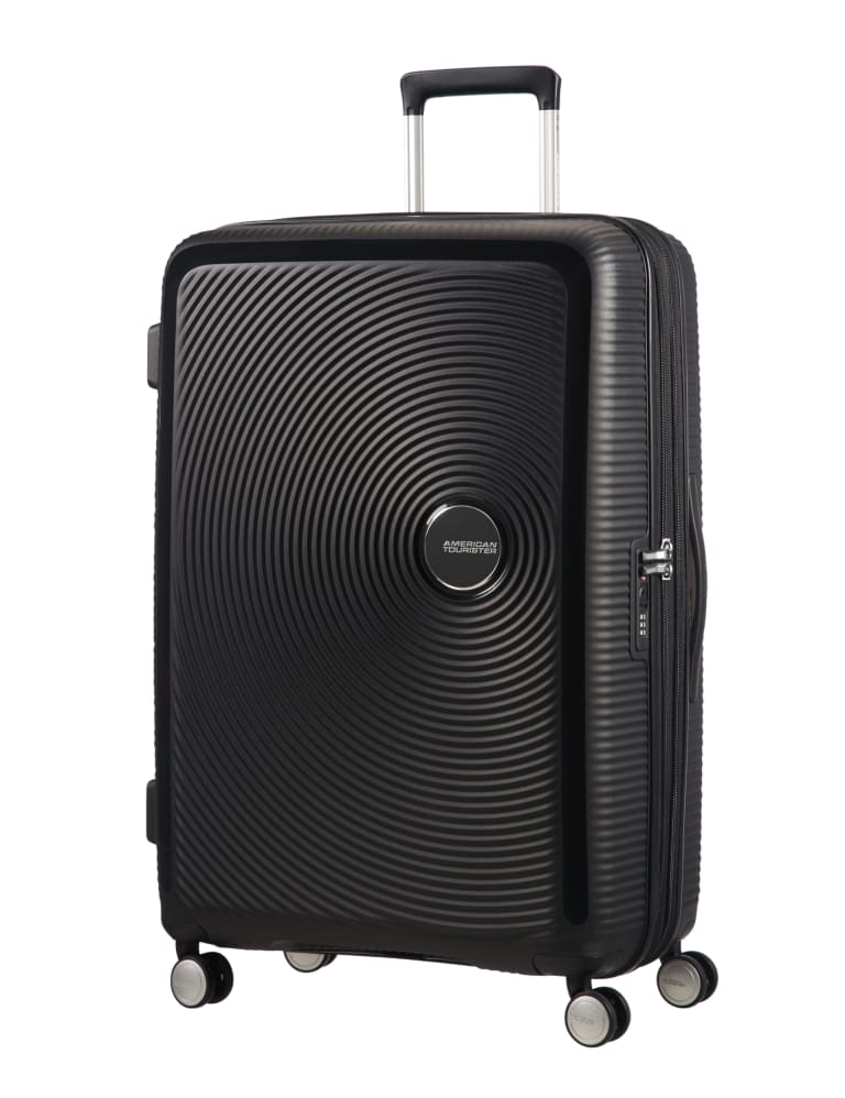 Soundbox 4 Wheel Hard Shell Large Suitcase American Tourister M S