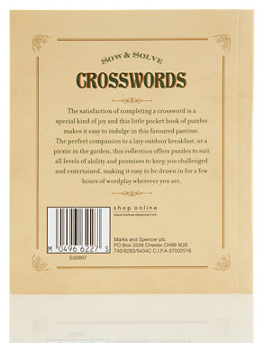 Sow & Solve Crosswords Book Image 2 of 3