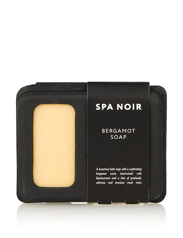 Spa Noir Bergamot Soap 120g Image 1 of 2