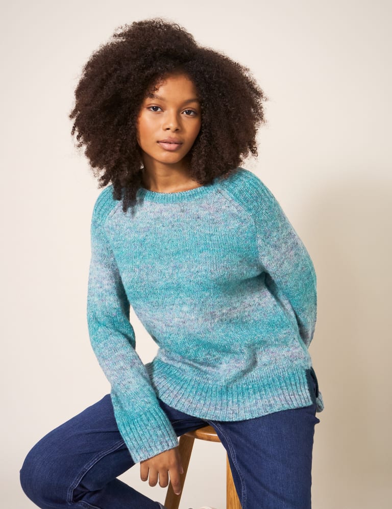 Teal best sale knit jumper