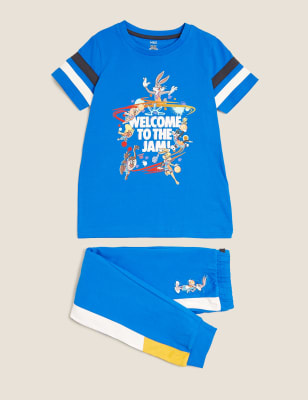 Mens space jam online pyjamas