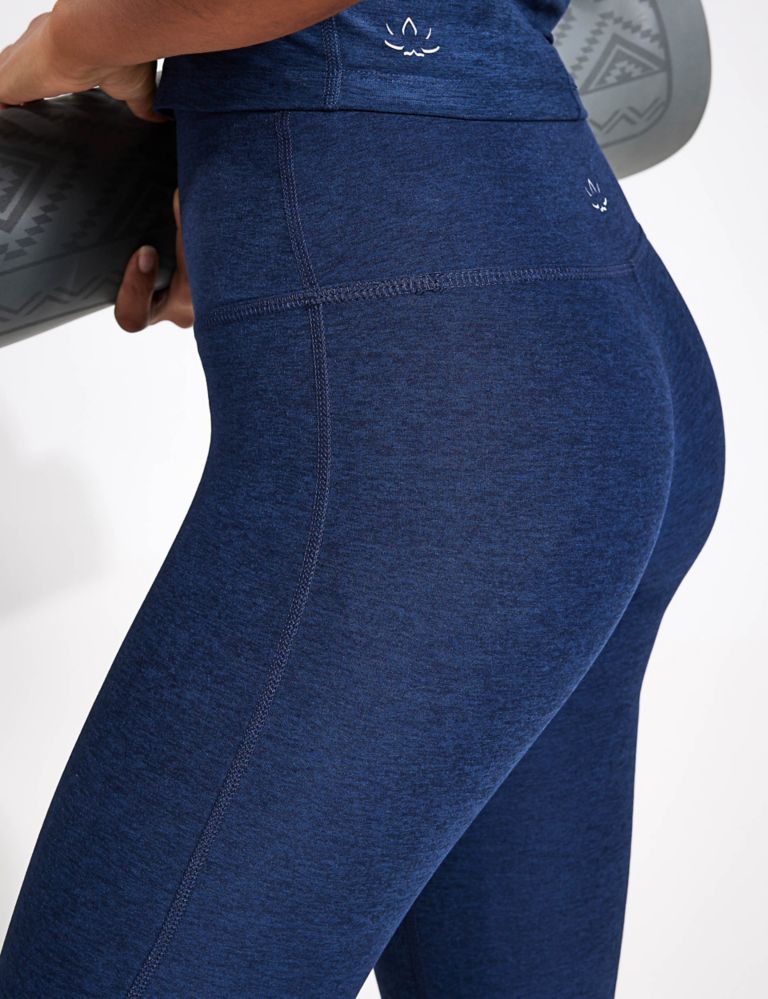 Beyond Yoga Space Dye Joggers In Navy