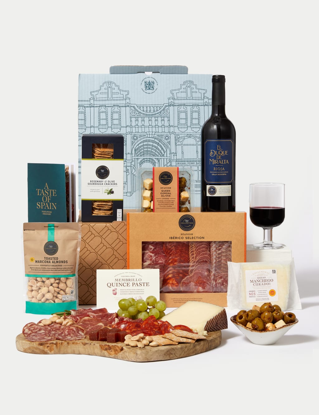 Spanish Food & Wine Pairing Gift M&S