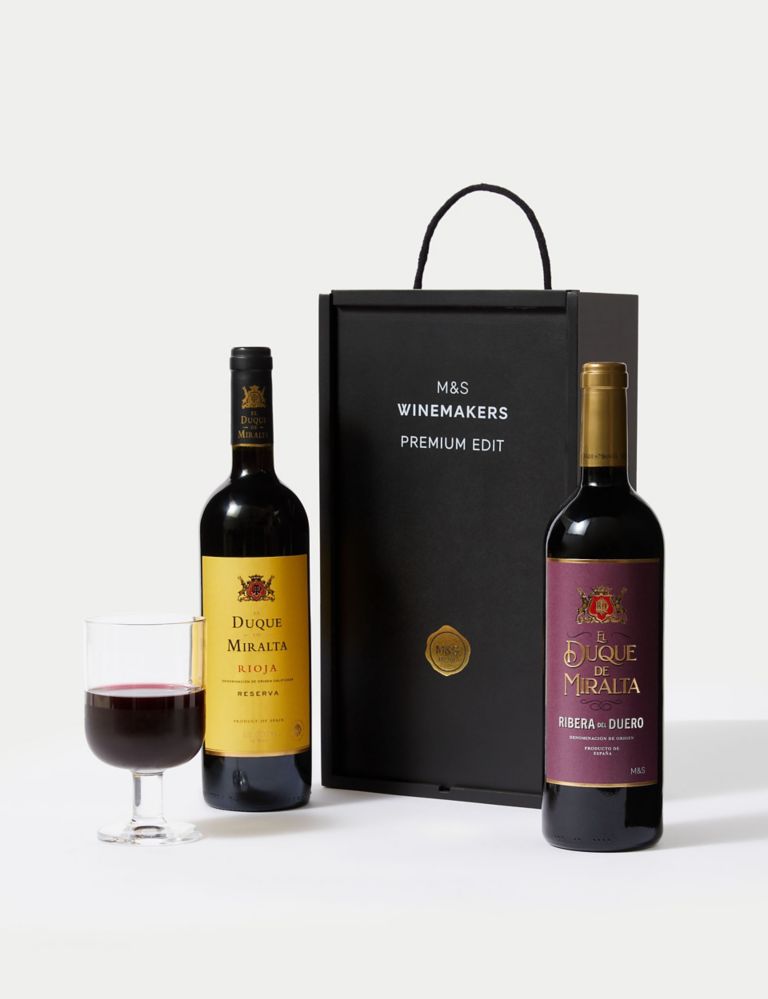 Spanish Red Wine Duo Gift Box 1 of 3