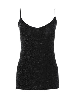Sparkle Effect Camisole Top Image 2 of 6
