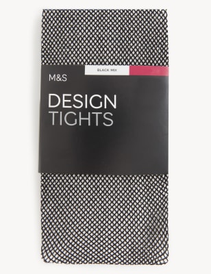 Sparkle Fishnet Tights Image 1 of 2