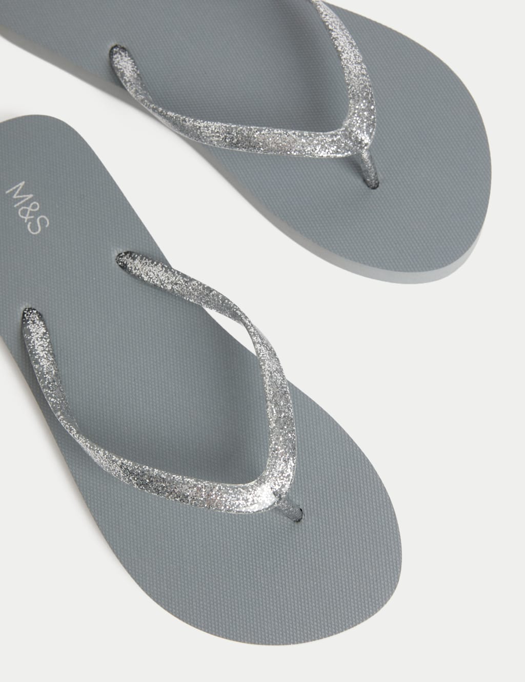 Sparkle Flat Flip Flops 2 of 3