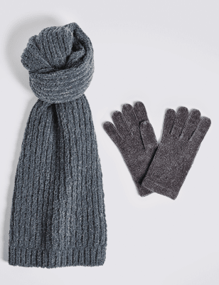 Scarf best sale and gloves