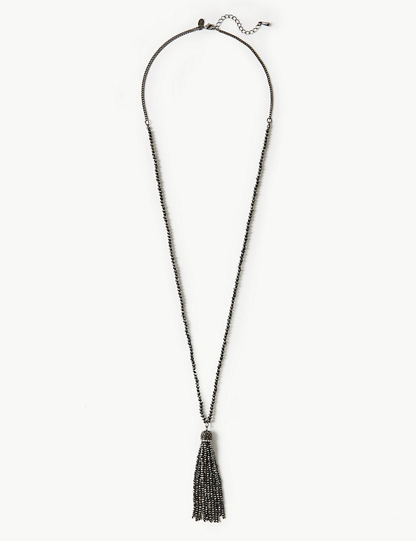Sparkle Tassel Necklace Image 1 of 2