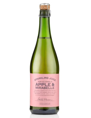 Sparkling Normandy Apple & Mirabelle Plum Juice Case of 6 M&S