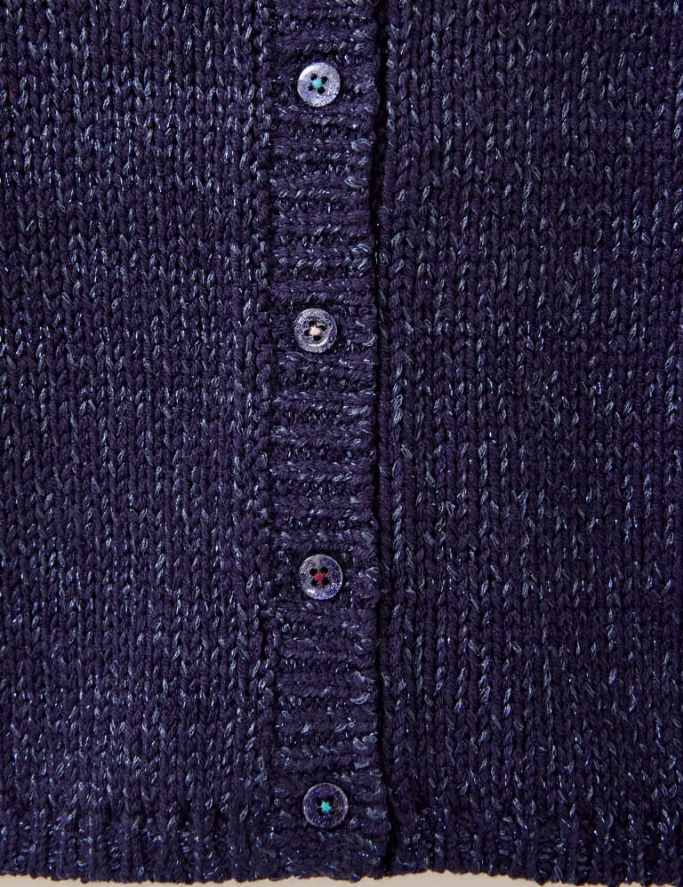 Blue clearance sparkly cardigan