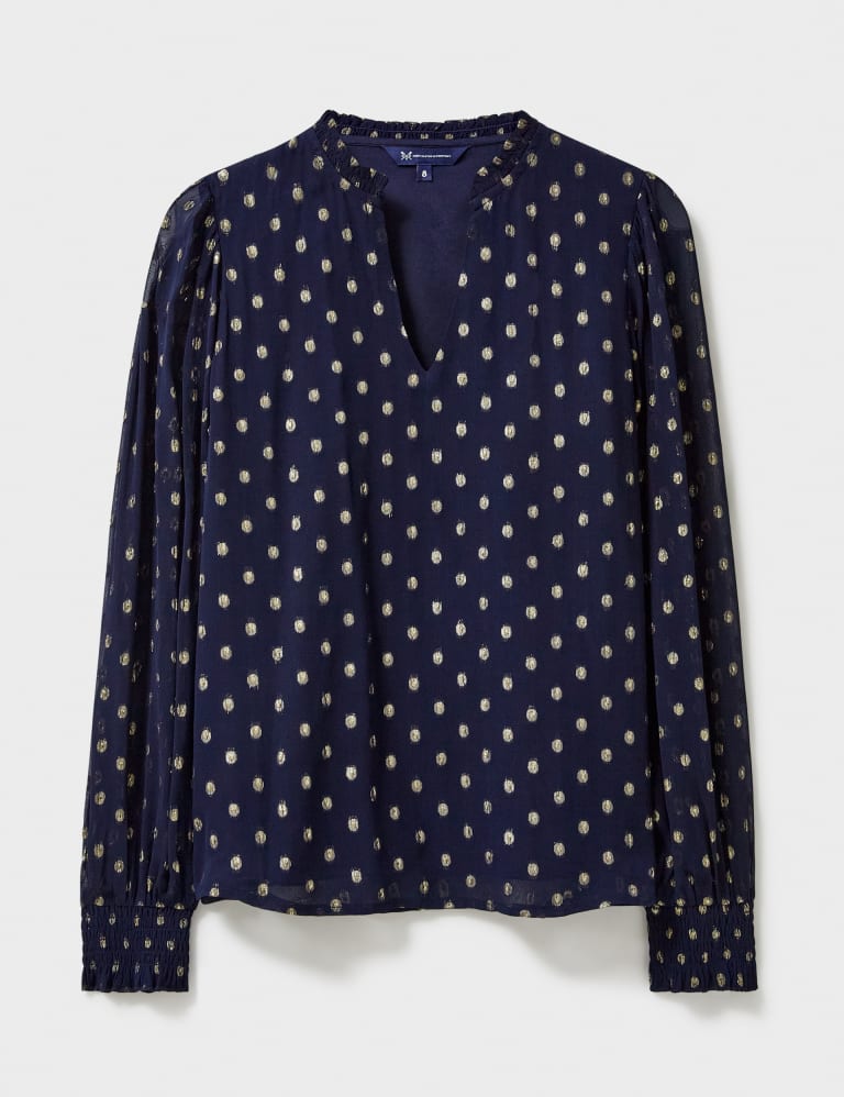 M&s polka dot blouse store
