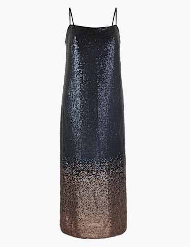 Sparkly Slip Midi Dress 2 of 4