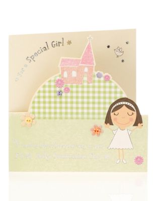Special Girl Communion Card Image 1 of 1