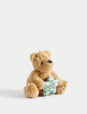 Spencer Bear™ Flower Soft Toy Image 2 of 4