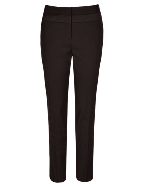 Speziale Italian Fabric Tapered Leg Trousers Image 2 of 4