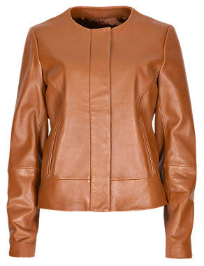 Speziale Premium Leather Bomber Jacket Image 2 of 3