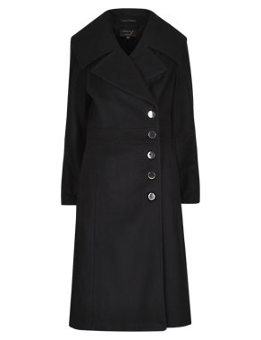 Speziale Wool Blend Overcoat with Cashmere Image 2 of 4
