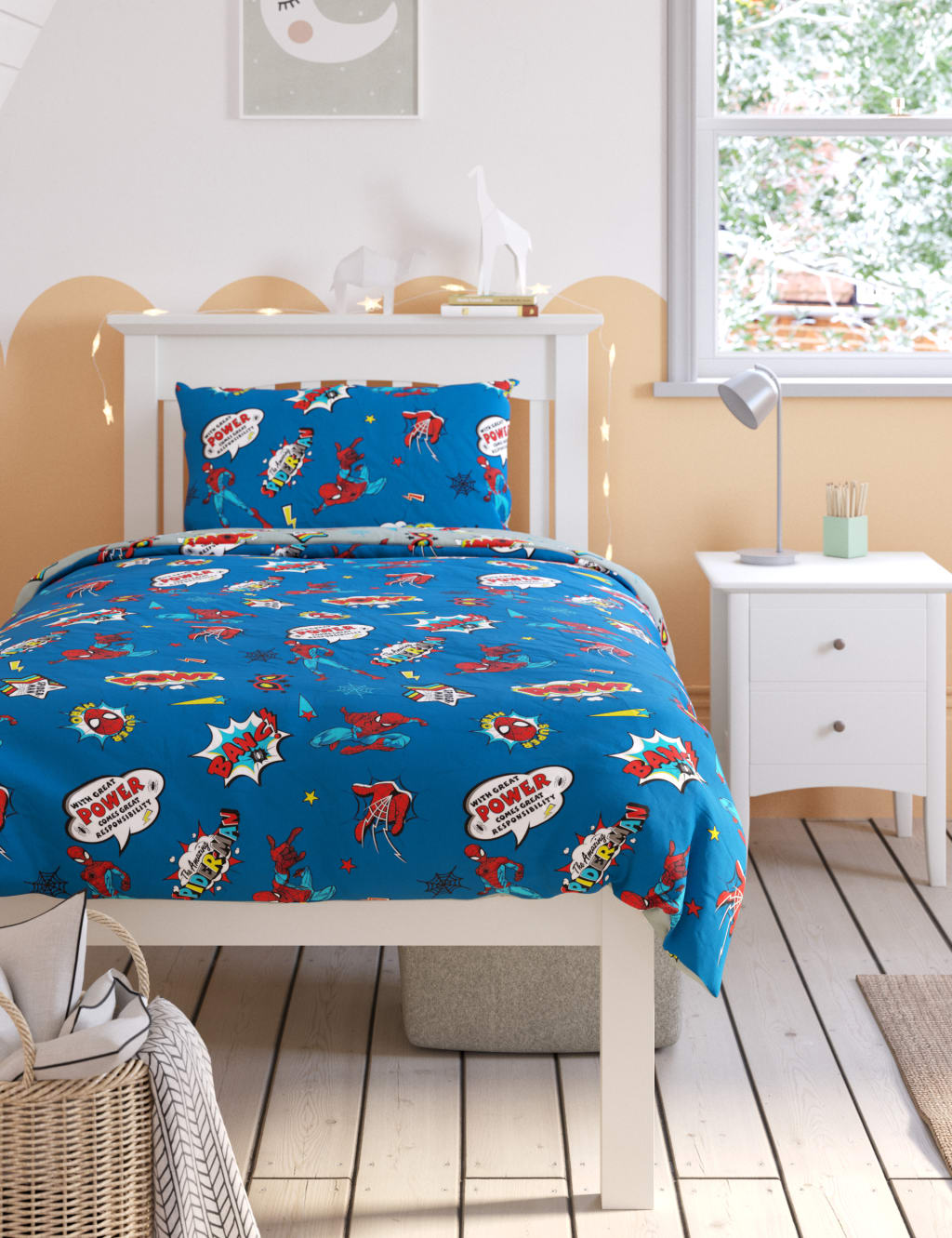 Boys blue bedroom set top