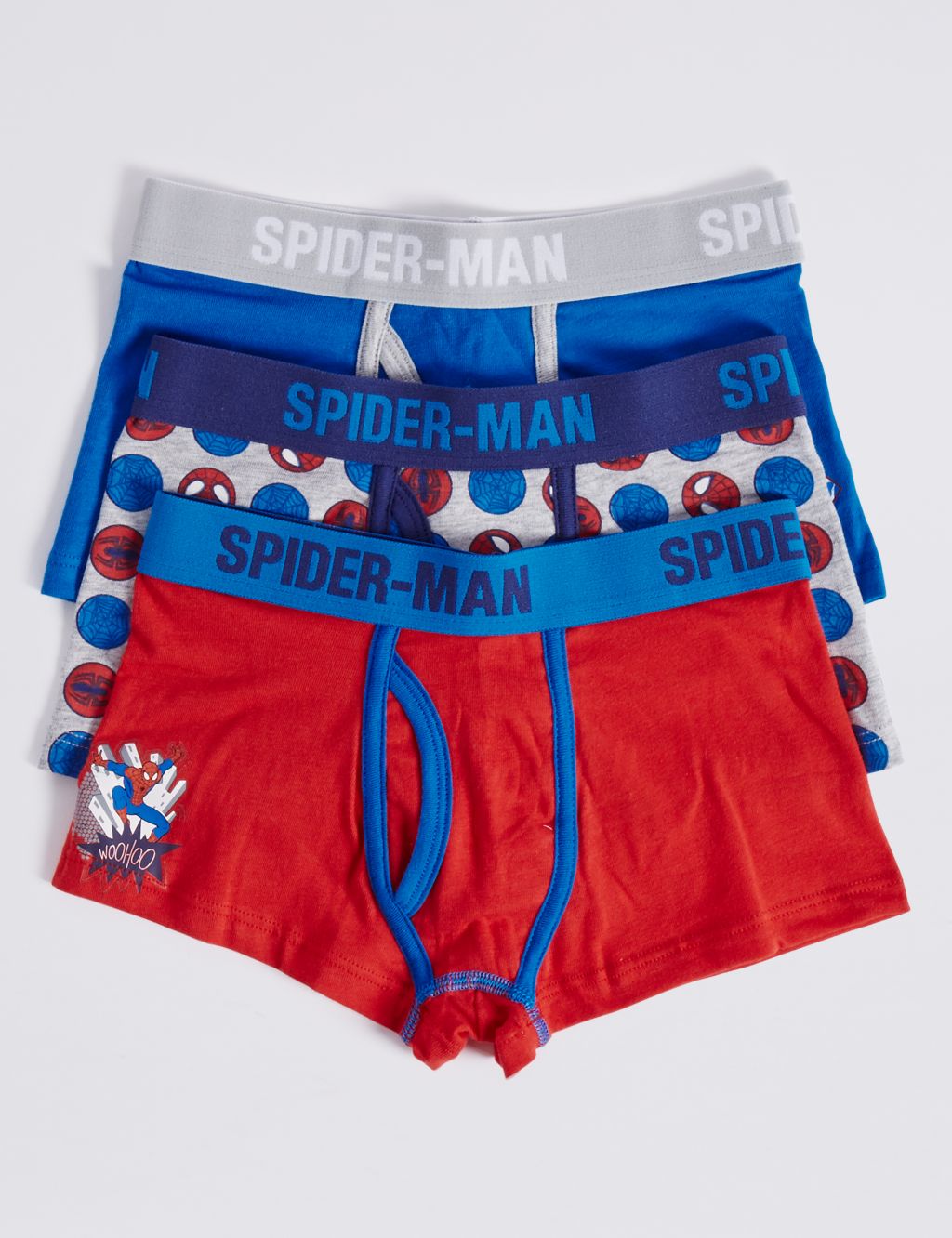 Spider-Man™ Cotton Trunks with Stretch (2 Years - 16 Years) 1 of 2