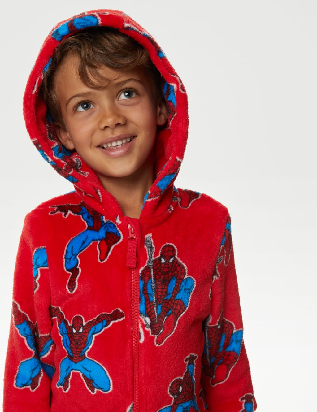 Spider-Man™ Fleece Onesie (2-8 Yrs) 2 of 5