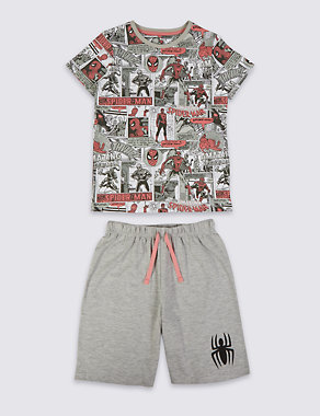 Spiderman™ Short Pyjamas (6-16 Years) Image 2 of 4
