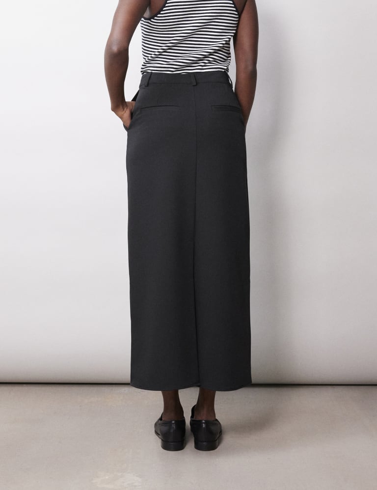 Split Back Maxi Pencil Skirt 3 of 5