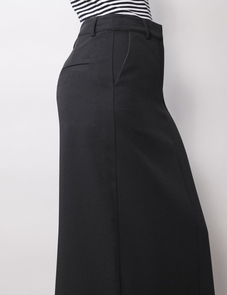 Split Back Maxi Pencil Skirt 4 of 5