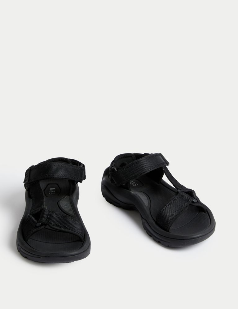Sporty Ankle Strap Flat Sandals 2 of 3